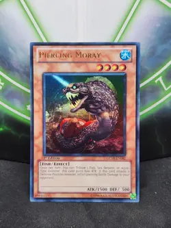 Yugioh Piercing Moray GENF-EN082 Ultra Rare 1st Edition NM - Image 1