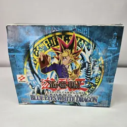 EMPTY YU-GI-OH Unlimited LOB LEGEND OF BLUE EYES WHITE DRAGON BOOSTER BOX (A) - Image 2