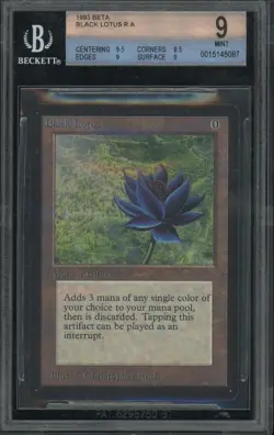 BGS 9.0 Beta - Black Lotus - MTG Magic the Gathering 9 Mint Beckett - Image 1