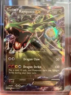 Pokemon TCG Rayquaza EX XY73 XY Black Star Promo 2015 Ultra Rare Card - Image 1
