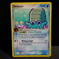 Omanyte 60/92 Legend Maker Common Card - NEAR MINT CONDITION! - Image 1