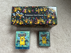 2016 Pokemon XY Pikachu Poncho Mega Charizard EMPTY BOX (no cards) - Image 1