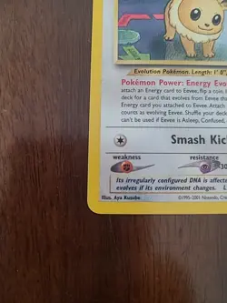 Eevee 38/75 Neo Discovery Uncommon Pokemon Card LP - Image 2