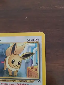 Eevee 38/75 Neo Discovery Uncommon Pokemon Card LP - Image 5