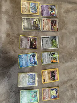 Pokemon Card Lot (12 Cards As Shown) - Image 1