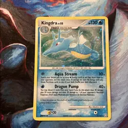 Kingdra Holo Rare Pokemon Card 7/146 Legends Awakened LP - Image 1