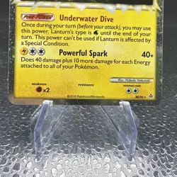 Lanturn Prime 86/95 Unleashed Ultra Rare Holo Pokemon Card - LP - Image 4