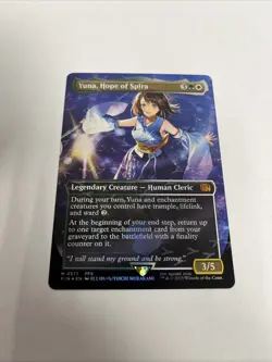 Yuna Hope Of Spira Foil Chocobo Track Card #0571 MTG - Image 1