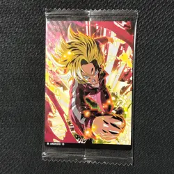 S0683 Android 18 Holo Japanese Dragon Ball Itajaga Wafer Card Sealed - Image 1