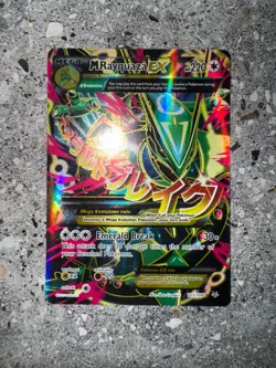 Pokemon TCG Cards M Rayquaza EX 105/108 Roaring Skies Full Art Ultra Rare Holo - Image 3
