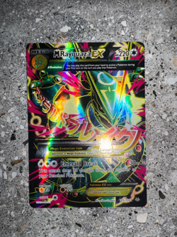 Pokemon TCG Cards M Rayquaza EX 105/108 Roaring Skies Full Art Ultra Rare Holo - Image 4