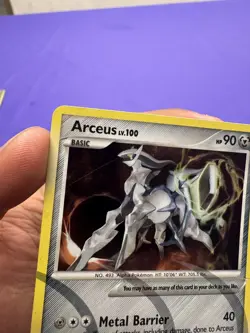 Pokemon Tcg Arceus Platinum AR9/9 Holo Rare Card M/P Condition - Image 3