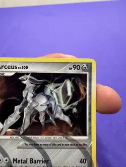 Pokemon Tcg Arceus Platinum AR9/9 Holo Rare Card M/P Condition - Image 4