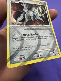 Pokemon Tcg Arceus Platinum AR9/9 Holo Rare Card M/P Condition - Image 5