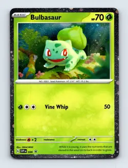 Bulbasaur (Cosmos Holo) 046 SV: Scarlet & Violet Promo Cards Near Mint - Image 1