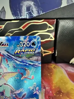 Vaporeon VMAX SWSH182 SWSH: Sword & Shield Promo Cards DAMAGED READ DESCRIPTION! - Image 3