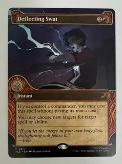 Magic MTG Avatar Eternal Legal Deflecting Swat TLE 0311 Showcase Promo - Image 1