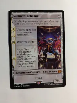 Summon: Bahamut Final Fantasy Regular 0001 MtG non-foil Mythic - Image 1