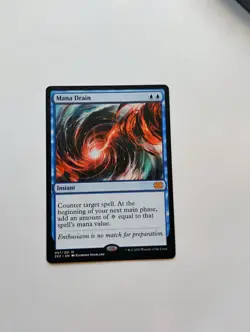 Mana Drain 2x2 regular Magic the gathering - Image 1