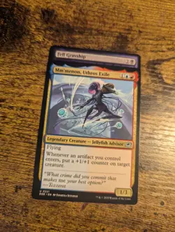 Mm'menon, Uthros Exile of Eternities Uncommon MTG Water Fire Legendary - Image 1