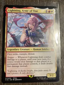 Lightning, Army of One Final Fantasy Regular - Image 1