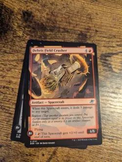 Debris Field Crusher MTG Edge Of Eternity Uncommon Red Artifact - Image 1