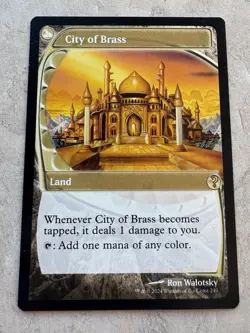 City of Brass (Future Sight) Mystery Booster 2 Regular NM Regular MTG - Image 1