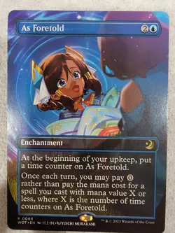 MTG: As Foretold (Anime Borderless) Wilds of Eldraine: Enchanting Tales Regular - Image 1