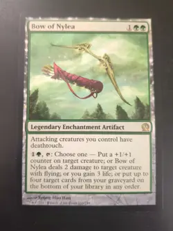 MTG Mystery Booster MB1 Bow of Nylea MINT - Image 1