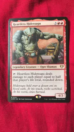MTG Heartless Hidetsugu - Commander Masters (CMM) - Image 1