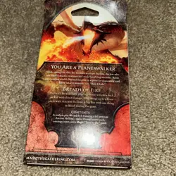 MTG Magic Breath of Fire Intro Deck Factory Sealed Core Set 2011 M11 - Image 2