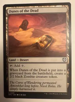 Dunes of the Dead #291 (NM) Thunder Junction OTC Magic MTG - Image 1