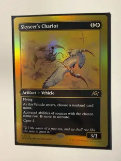Skyseer's Chariot (First-Place Foil) [Aetherdrift] Foil Near Mint MTG - Image 1