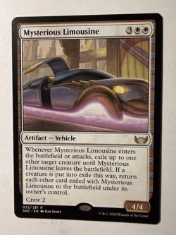 Magic the Gathering Mysterious Limousine Streets of New Capenna MTG - Image 1