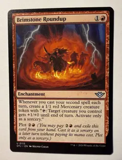 Brimstone Roundup (115) Outlaws of Thunder Junction OTJ MTG Magic - Image 1