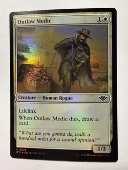 Outlaw Medic Foil (023) Outlaws of Thunder Junction OTJ MTG Magic - Image 1