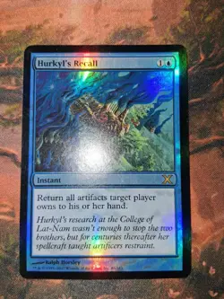 MTG FOIL Hurkyl's Recall 10th Edition MP - Image 1
