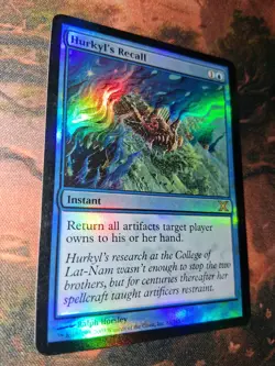 MTG FOIL Hurkyl's Recall 10th Edition MP - Image 2