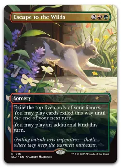 Escape to the Wilds (1916) #1916 (NM) Secret Lair Drop SLD Magic MTG - Image 1