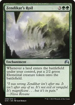 Zendikar's Roil Magic Origins LP MTG - Image 1