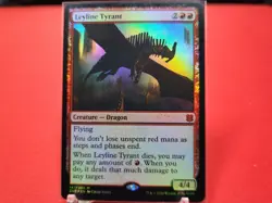 Leyline Tyrant Zendikar Rising Foil NM - Image 1