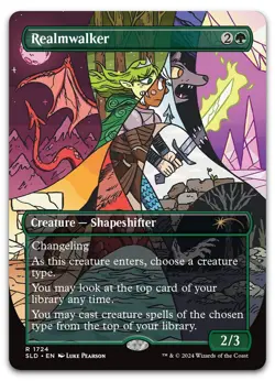 Realmwalker #1724 (NM) Secret Lair Drop SLD Magic MTG - Image 1