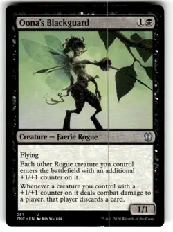 Oona's Blackguard [Zendikar Rising Commander] NM - Image 1