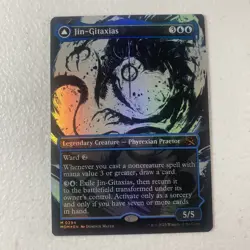 MTG: March of the Machine: Foil Showcase Jin-Gitaxias / The Great Synthesis - Image 1