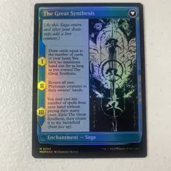 MTG: March of the Machine: Foil Showcase Jin-Gitaxias / The Great Synthesis - Image 2