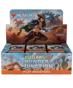 Play Booster Box Outlaws of Thunder Junction OTJ MTG - Image 1