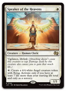 Speaker of the Heavens #102 (NM) Foundations Jumpstart J25 Magic MTG - Image 1