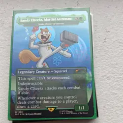 Sandy Cheeks, Martial Astronaut Toski Bearer Of Secrets MTG Secret Lair FOIL - Image 1