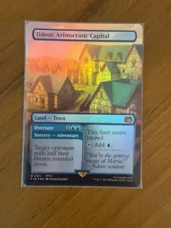Jidoor, Aristocratic Capital (Borderless) Final Fantasy Foil - Image 1