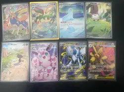 Modern Pokemon Card Binder Lot Collection - Illustration Rare, FA's, Ex’s, Promo - Image 1
